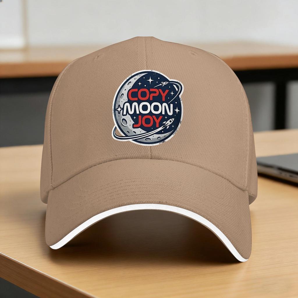 Sun Baseball Cap Copy Moon Joy Artemis Design Trucker Hat Dropshipping Yk Retro Outdoor Sports Snapback Cap