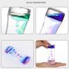 Double Colors Oil Hourglass Timer Creative Acrylic Floating Motion Bubble Timer Descending Sensory Bubble Movement Sensory Toys