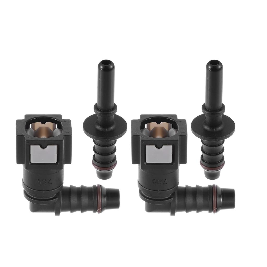 uxcell Car Fuel Line Hose, Quick Release Connector Removal Hose, Nylon, 0.3 inch (7.89