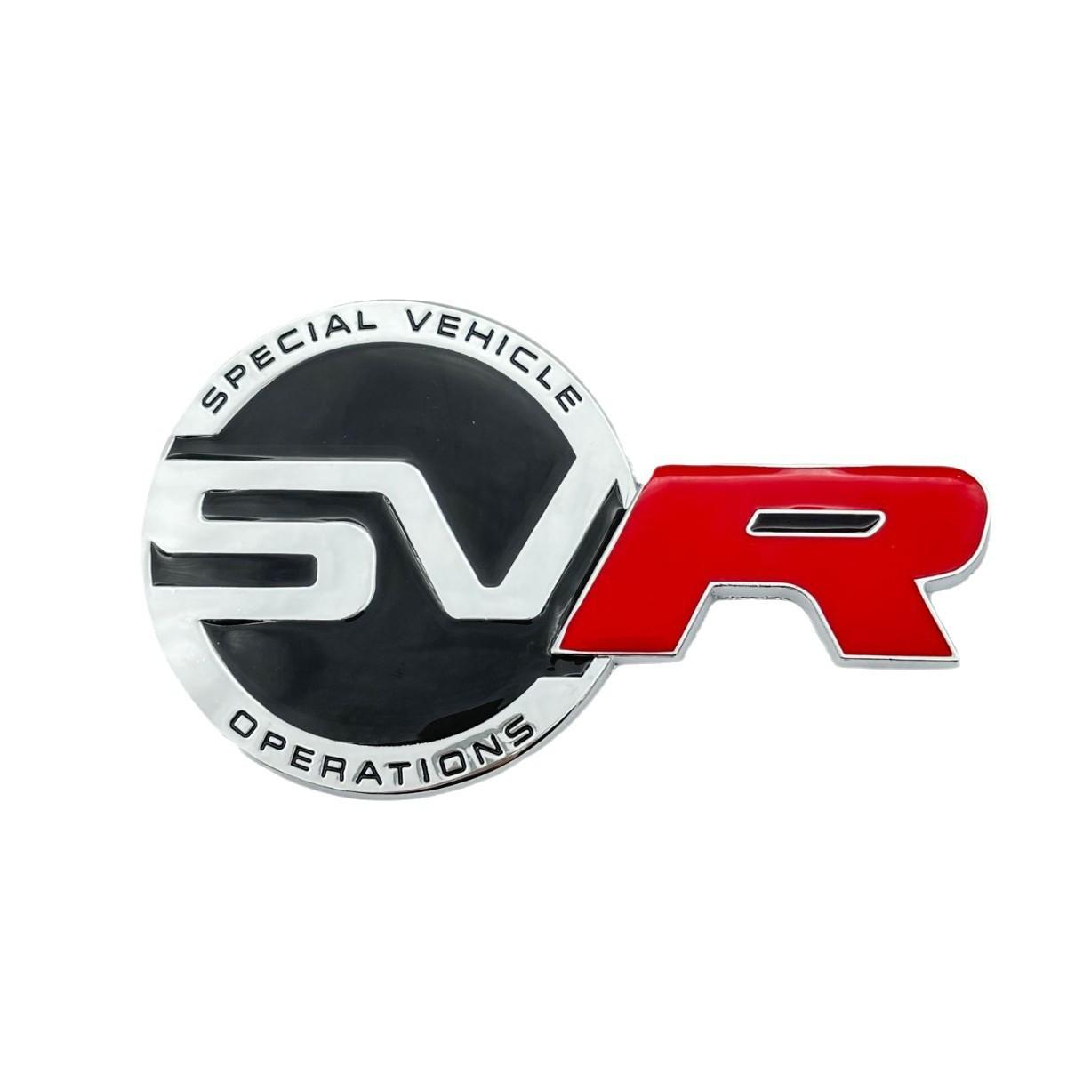 

Land Rover Range Rover SV Великий SVR 3D Значок для Капота та Задньої Частини, Спортивна Версія Стереоскопічна Наклейка на Автомобіль