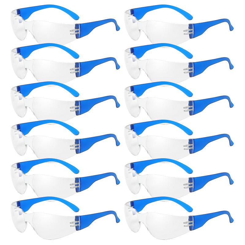 8/12 Pack Y2k Rimless Sunglasses Men Fashion Monoblock Outdoor Shades Women Trendy Futuristic Design Black Sun Glasses