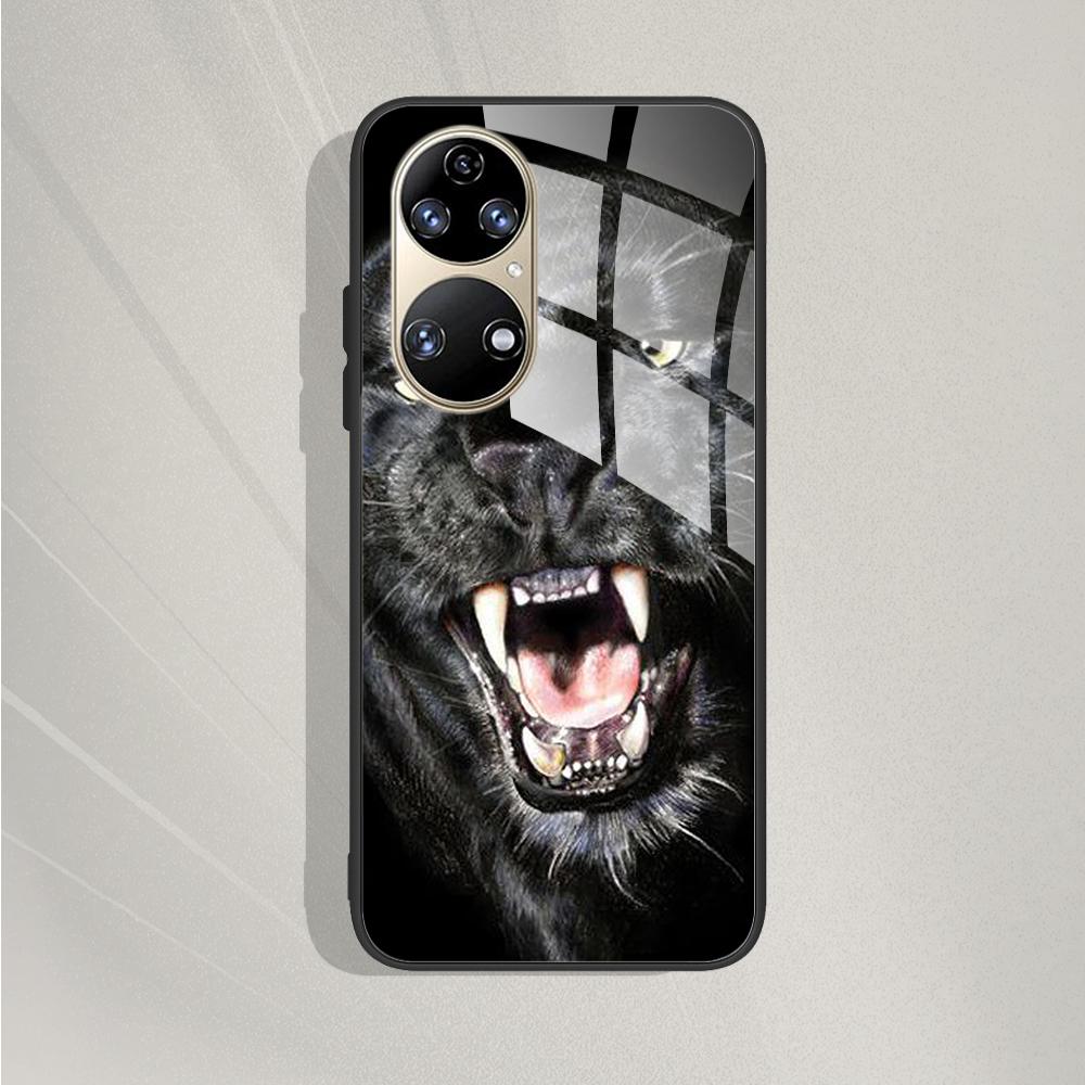 Pro Huawei P50 Pro Pouzdro P50E P 50 Luxusní tvrzené sklo Kryt telefonu Pro Huawei P50 Zadní kryt Módní ochranné TPU Coque P50Pro