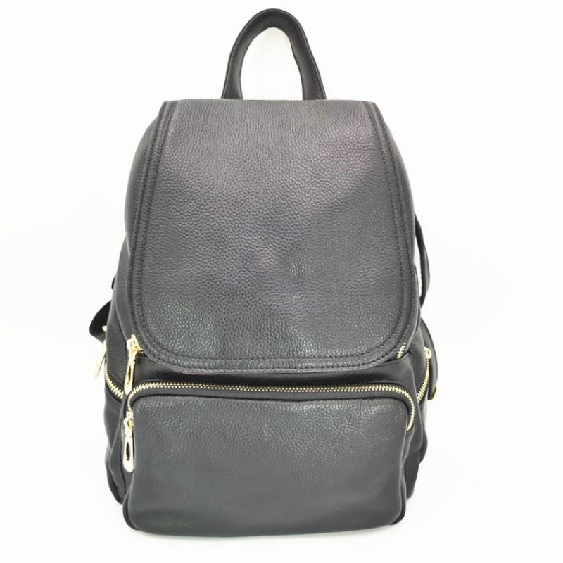 First-layer Cowhide Genuine Leather Women s Bag Large-capacity Casual Fashionable Large Backpack