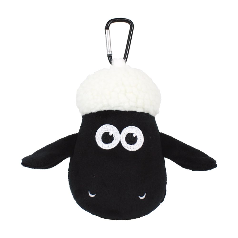 Shaun the Sheep Plush Zipper Mascot with Carabiner Shaun [T s Factory] - H135×W100×D70mm HS-5549018SH