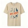 Vintage Big Dogs Fan Club Graphic Tee Short Sleeve Cotton Tshirt For Dog Owners Animal Lovers Dog Mom Shirt For Unisex