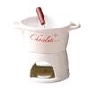 Mxla Microwave Safe Ceramic Fondue Cup For Melting Chocolate Cheese Butter And Caramel