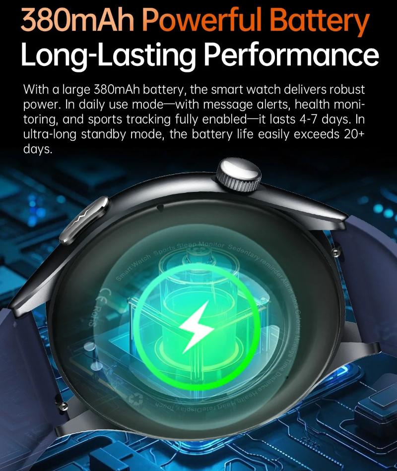 2026 New High End Health Smartwatch Blood Lipids ECG+NFC Uric Acid Heart Rate Emotion Detection Heart Health Analysis Blood Oxygen Monitor Watch