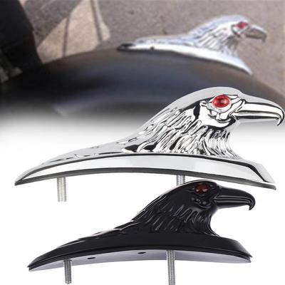 Motorcycle Eagle Head Decorative Mudguard Modified With Aluminum Chromium Plating