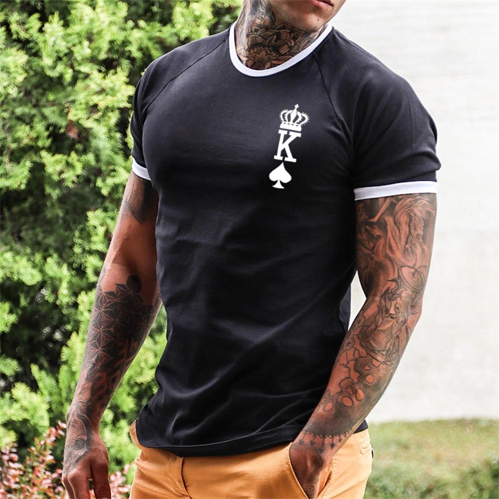 Men's T-shirt Summer 3D Printed Short Sleeve Top Fashion Hip Hop T-shirt Men's Clothing