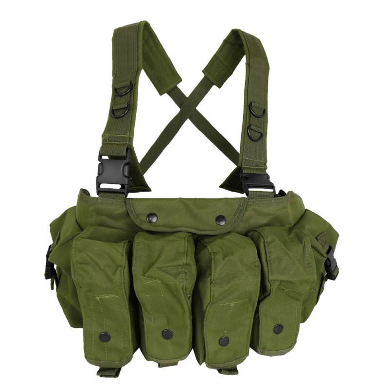 Tactical Outdoor Camouflage AK Belly Bib Vest for Combat and Sports