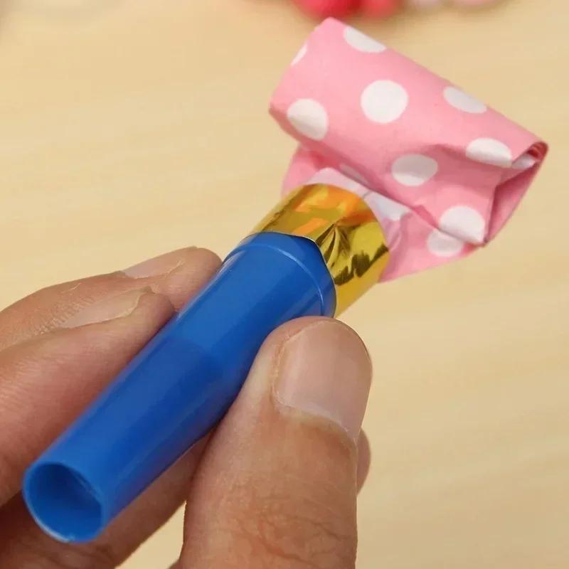 30 Pieces Per Pack Children's Games Whistling Birthday Supplies Fun Parties Loot Bags Fillers Noise Generators Prank Toys