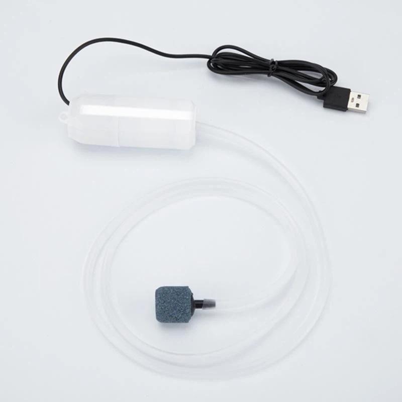 Aerator Fish Breeding Air Pump Silent Portable Aquarium Fish Tank Portable Mini Usb Oxygen Pump