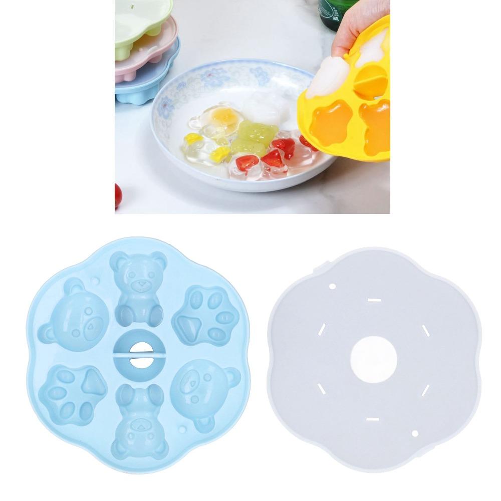 Bear Cat Shape Silicone Mold Silicone Cake Mould Portable Ice Cube Tray Restaurant