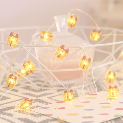 10ft 30LEDs Christmas Decorative Hanging Lights Warm White Fairy String Lights Battery Powered