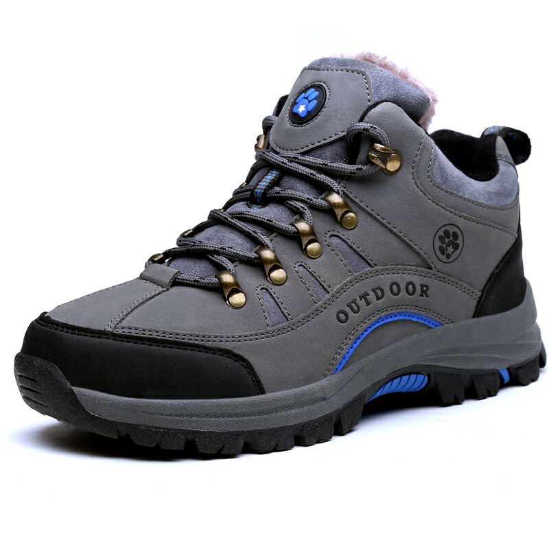 

Winter new cotton men s shoes high-top hiking shoes men s platform tooling Martin boots men s and women s short boots outdoor boots 45