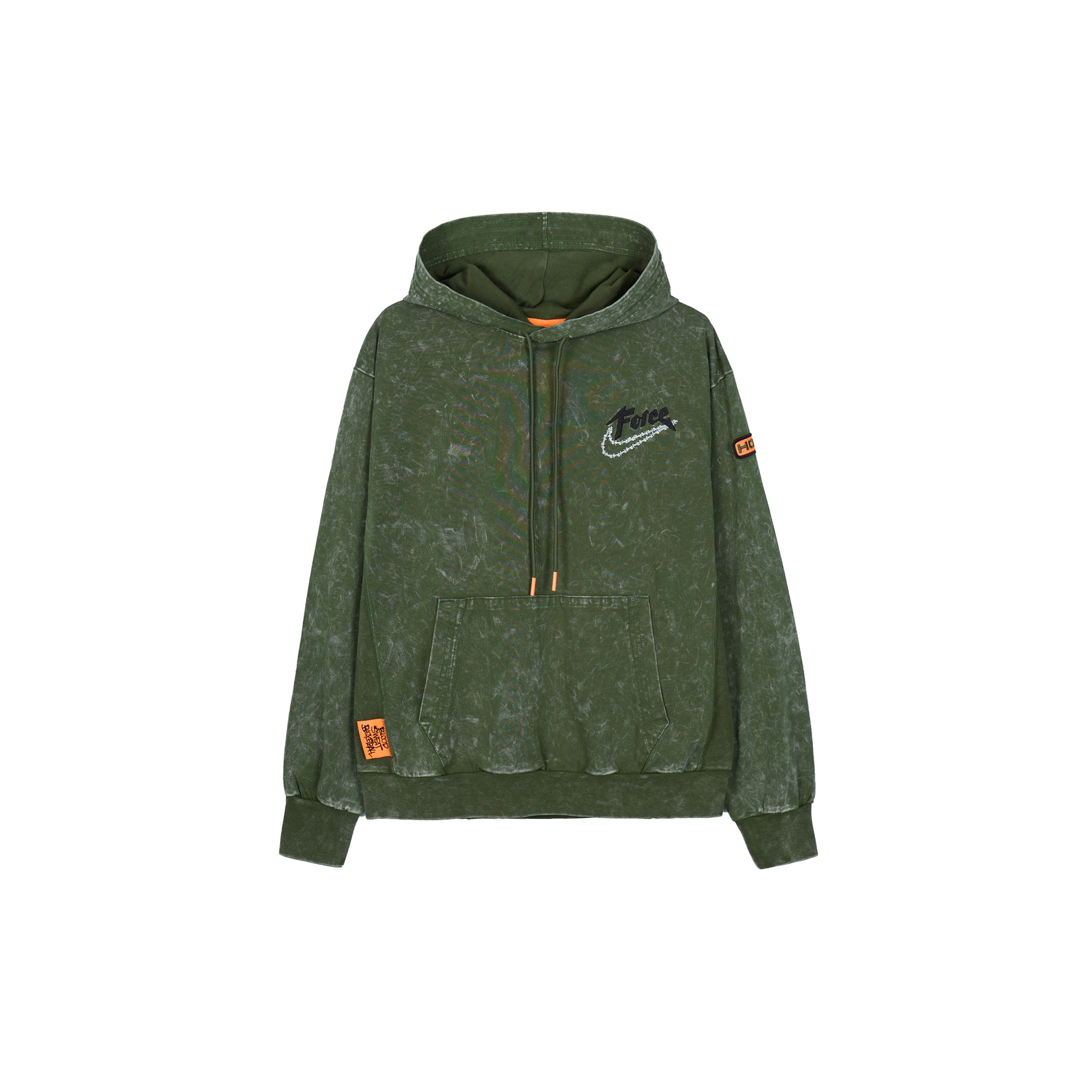 

Мужские повседневные спортивные дышащие толстовки с капюшоном Nike, зеленые DH6809-355 S