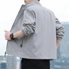 Jacket Men's Thin Spring and Autumn Trendy Brand Men's Jacket Fashion Tooling Men's Jacket Men's