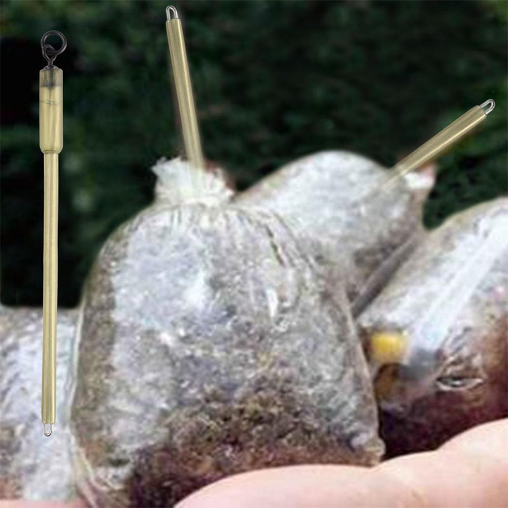 10Pcs Carp Fishing Tackle Terminal PVA Bag Stems Connector Swivels PVA Tube Bags Stems Lead Insert End Terminal Tackle Mash