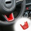 Steering Wheel Strip Panel Cover Trim For Jeep Compass 2017+/Renegade 2015+ Red
