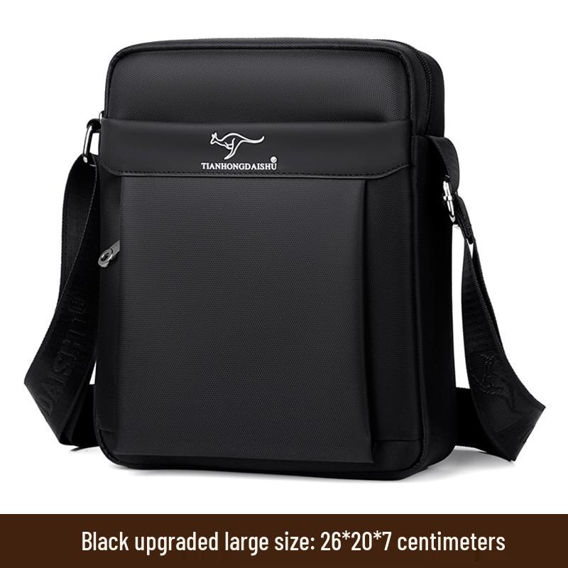 Men's Single Shoulder Crossbody Canvas Bag, New 2025 Oxford Commuting Backpack, Compact Personal Portable Bag