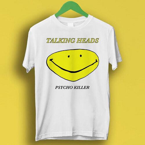 Talking Heads Psycho Killer 70s Rock Retro Cool Gift Tee T Shirt P2098 Unisex T-Shirt XXXL