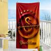 Galatasaray Personalized Name Beach Towel High Absorbency & Quick-Dry Perfect for Traveling Yoga Camping and Swimming
