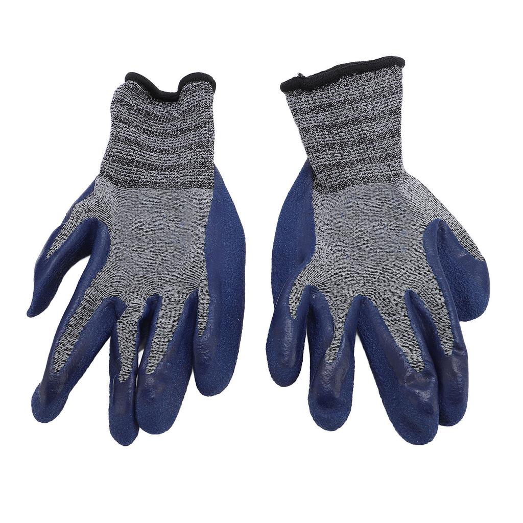 12 Pairs Work Gloves Rubber Non Slip Prevent Wear Breathable Protective for Construction Mechanic
