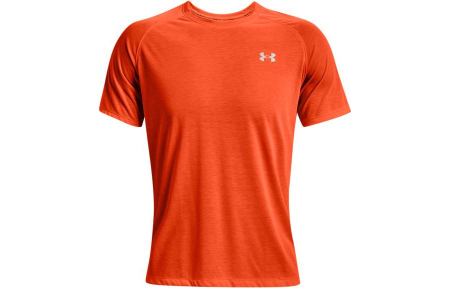 Under Armour Raglan Sleeve T Shirt Men s Orange 1361469-825 L
