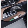 For W214 Car Door Side Leather Storage Box Front Car Door Slot Storage Organizer for Mercedes-Benz E-Class W214 E300L E260