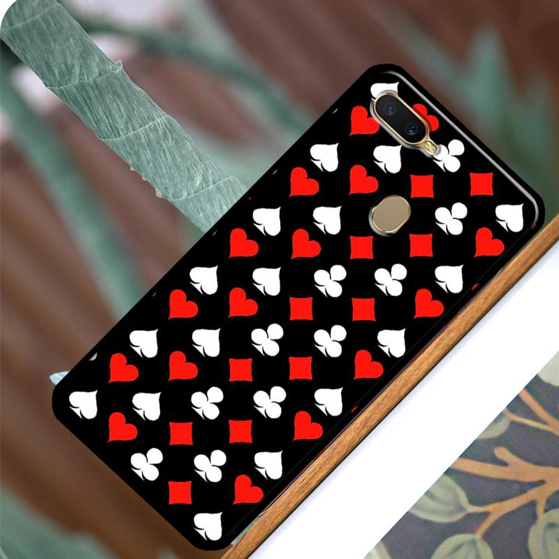 Las Vegas Casino Poker Case For OPPO A83 A91 A93 A1K A15 A3S A54 A74 A94 A5 A9 A31 A53 A52 A72 A53S Back Cover