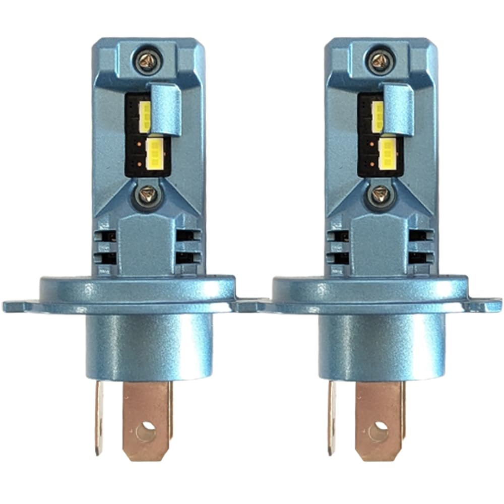 

LMMC Синий корпус E12 Серия Лампы H4 Светодиодные фары Соответствуют требованиям техосмотра 10000 лм Четкая светотень ОК Белый Разъемный