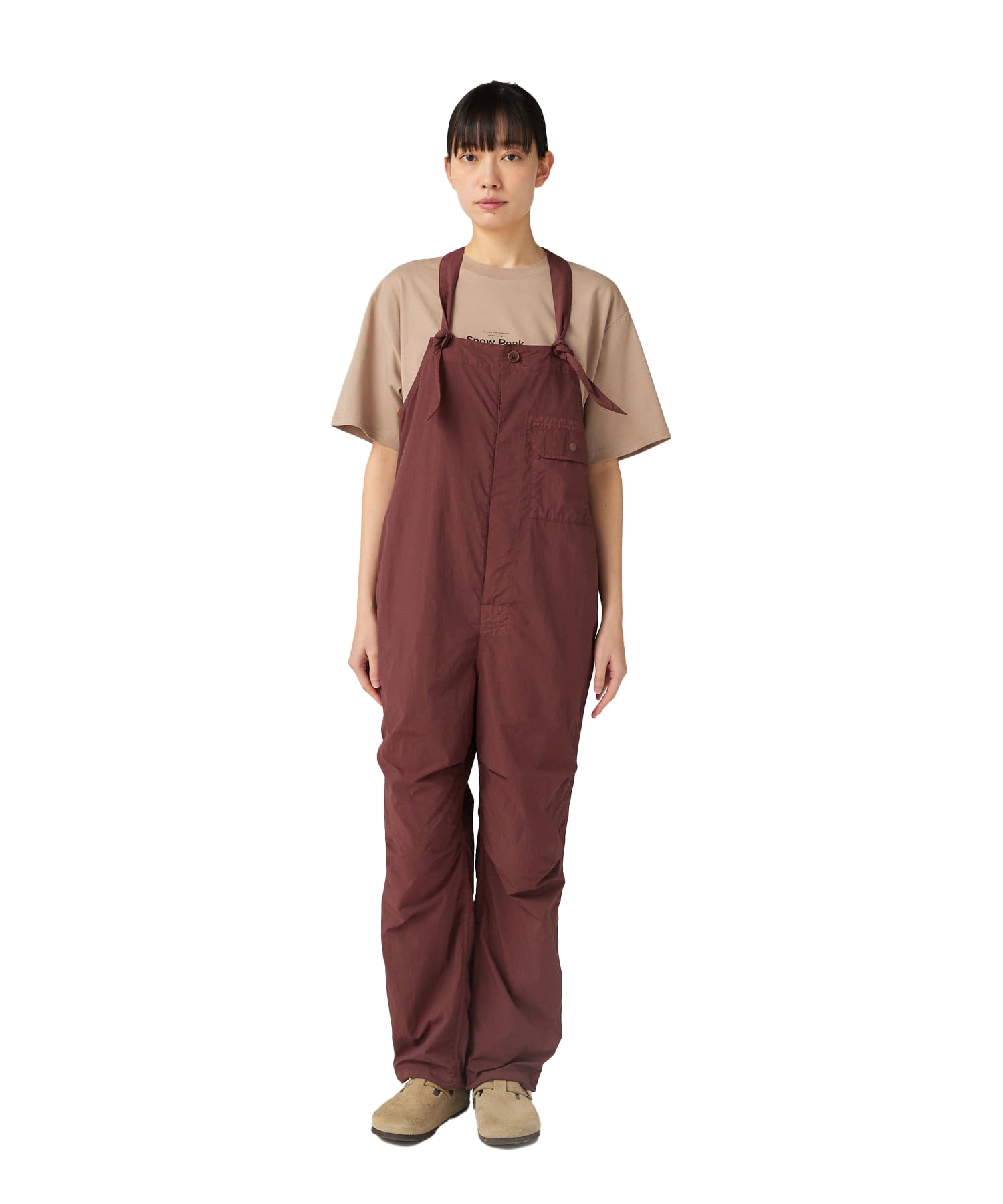

Snow Peak Garment Dyed Overalls and Brown 2 AL-25AW002, Overalls, Jumpsuit, Coveralls, Men s Women s,