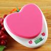 Digital Scale with Tare Function, Compact and Precision Electronic Balance for Kitchen Use, Cooking, Baking, etc. (Pink)