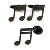 Music Symbols Brooches Cufflinks Creative Design Sense High-end Light Luxury Suit Coat Accessories