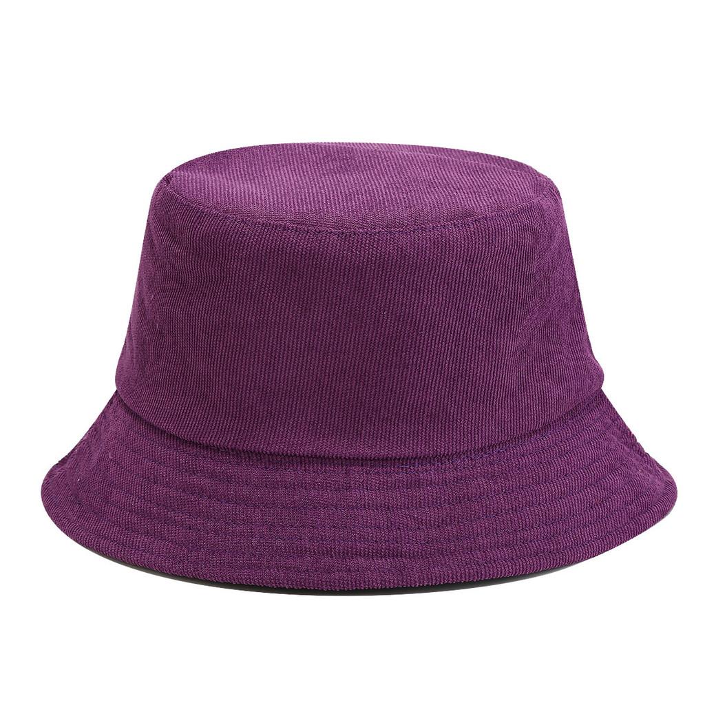 Cappello da Pescatore in Velluto a Coste Vintage per Donne e Uomini Con Protezione Solare Per Attività all'Aperto