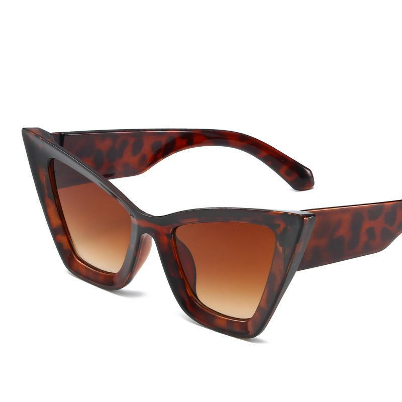 New Vintage Cat Eye Sunglasses Women Men Square PC Frame Retro Shades Fashion Sun Glasses for Female Male