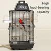 Drawer Bird Cages Large Metal Bird Cage Parrot Birds Toy Nest Houses Habitats Birdcage Small Animal Hideout Parrots Supplies
