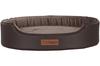 Orthopedic Oval Dog Cat Bed Velsti Brown XL 80X67 Non-Slip