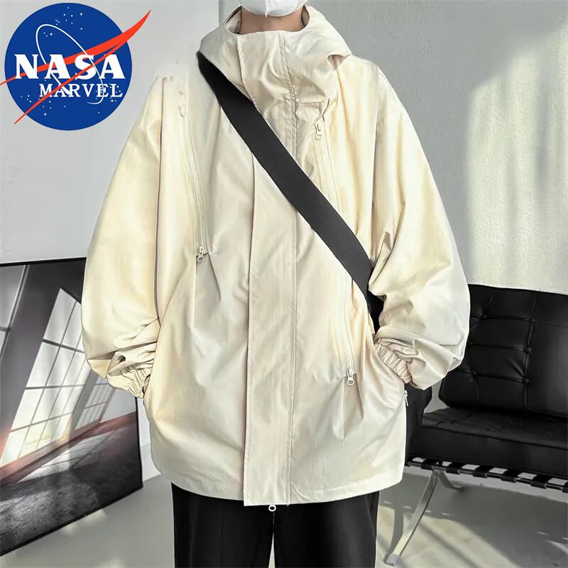 

NASA MARVEL Men s Hooded Outdoor Jacket 4XL