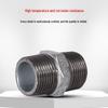 Galvanized Hexagonal Threaded Straight Connector