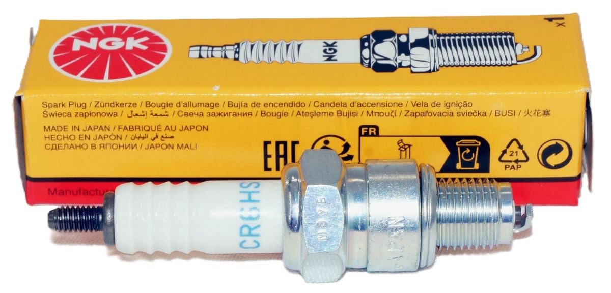 NGK Spark Plug [7023] Screw type CR6HS Pack of 1