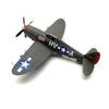 Modellino di Aeroplano Militare in Metallo pressofuso Scala 1/72 Caccia Americano P-47 Thunderbolt Collezionabile Regalo