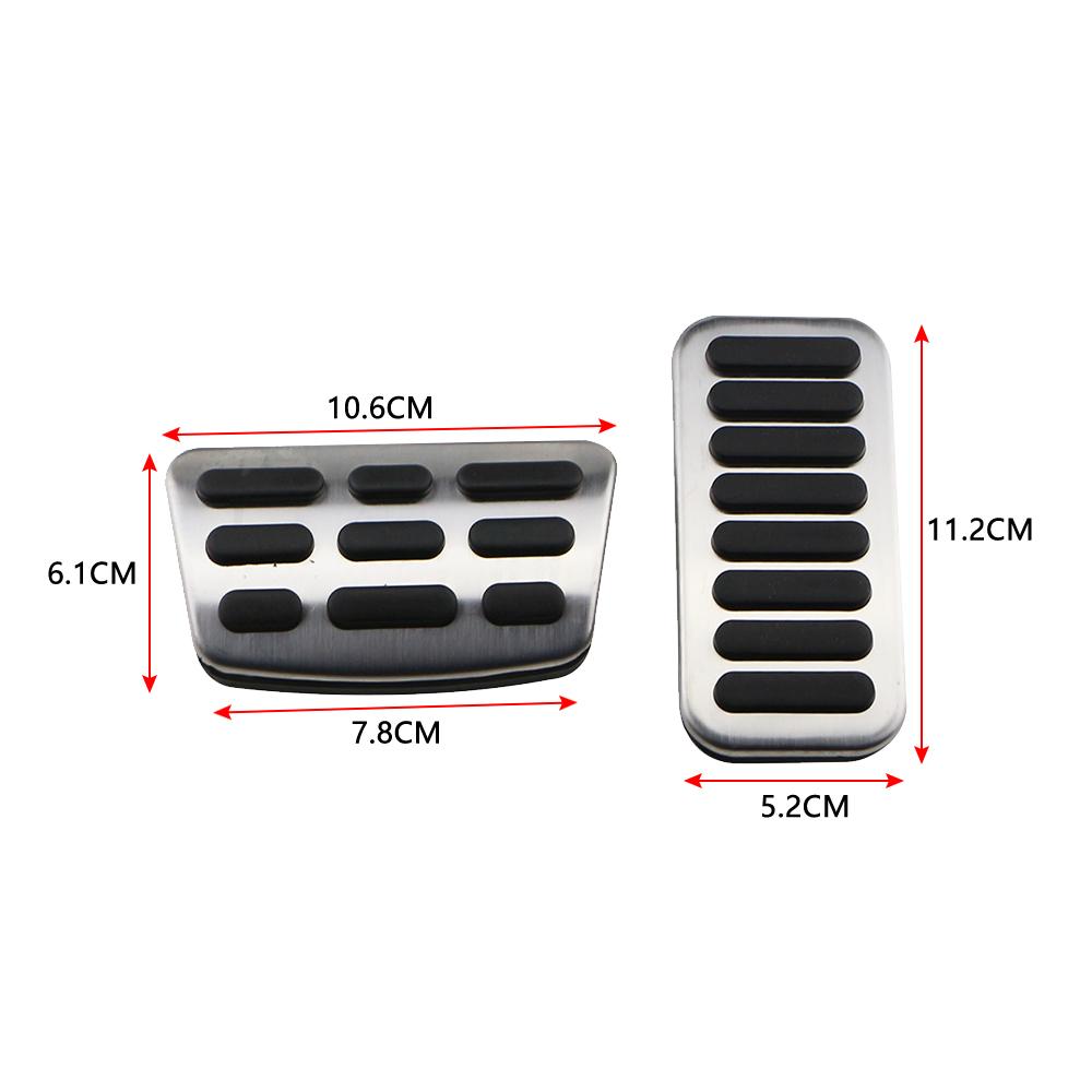 Car Pedals Gas Brake Foot Rest Pedal Cover for Kia Forte 2018 - 2021 Ceed for Hyundai Elantra I30 Kona 2017- 2021 Accessories