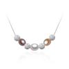 HENGSHENG Fine 8-9mm Pearl Necklaces for women wedding 4 color water drop necklace, 925 Sterling Silver Women Jewelry Necklace