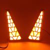 Car Flashing 1 Set Auto Lighting LED Rear Fog Lamp For Toyota NOAH VOXY 80 Series Brake Light Rear Bumper turn signal Lamp