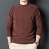 Men S Long Sleeve Fleece Base Layer Round Neck Casual Top