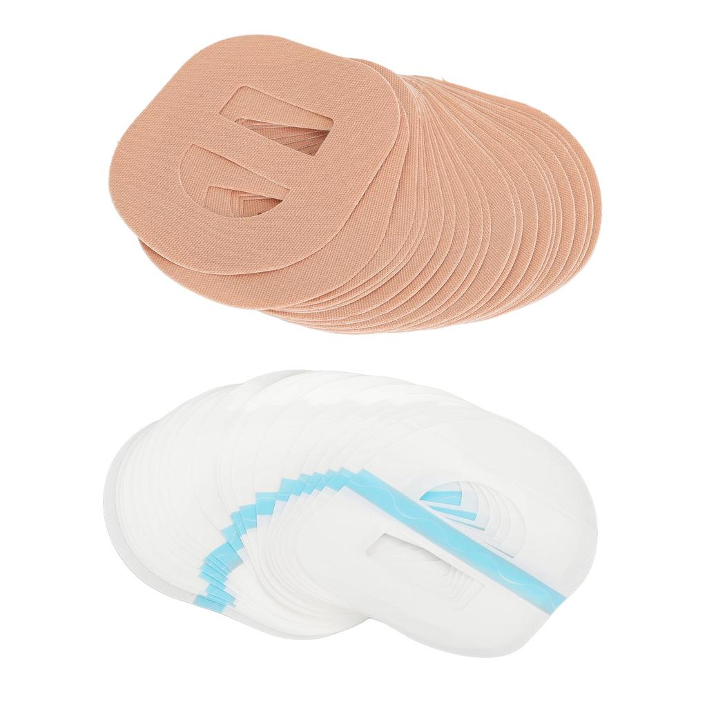 20PCS Pre Cut Sweatproof Tape Waterproof Pre Cut Adhesive Patches for Sensor Detector Probes