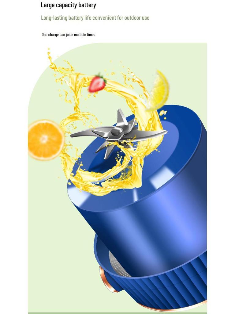 Portable Large Capacity Multifunctional Juicer & Water Cup