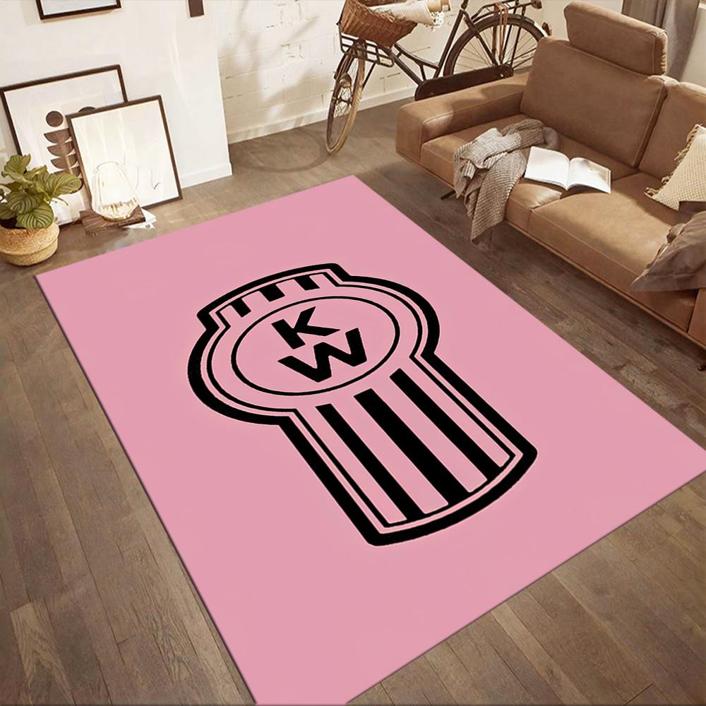 Kw Heavy Trucks Area Rug Perfect For Dormitory Game Room Study Room Decorate Room Antislip Carpet Decorate Offices