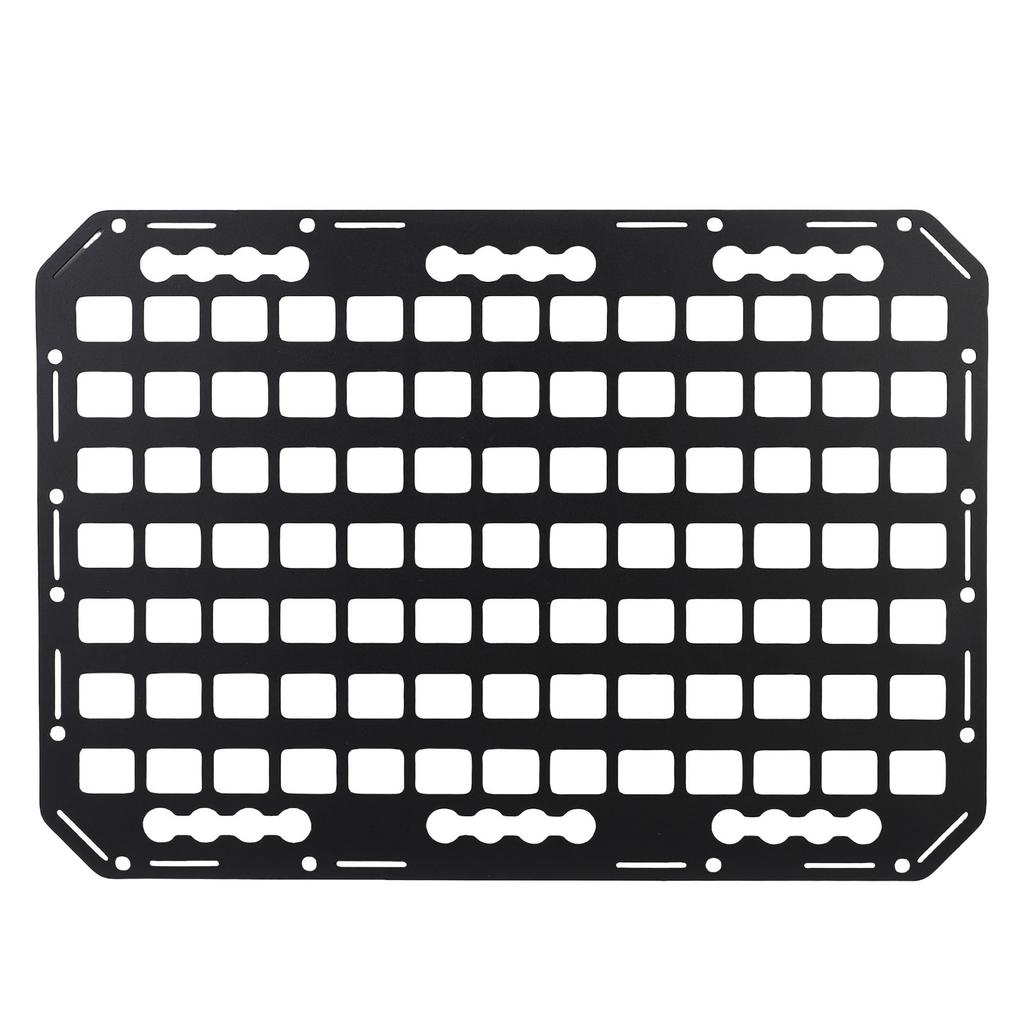 Truck Bed Panel Multifunctional Aluminum Slick Finish Vehicle Roof Side Storage Rack Panel